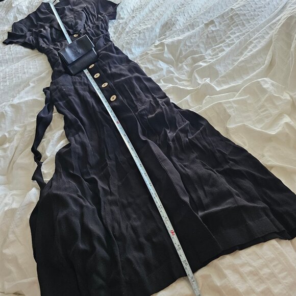 Aritzia Wilfred Shirt Dress - Black - Sz S - Picture 8 of 11